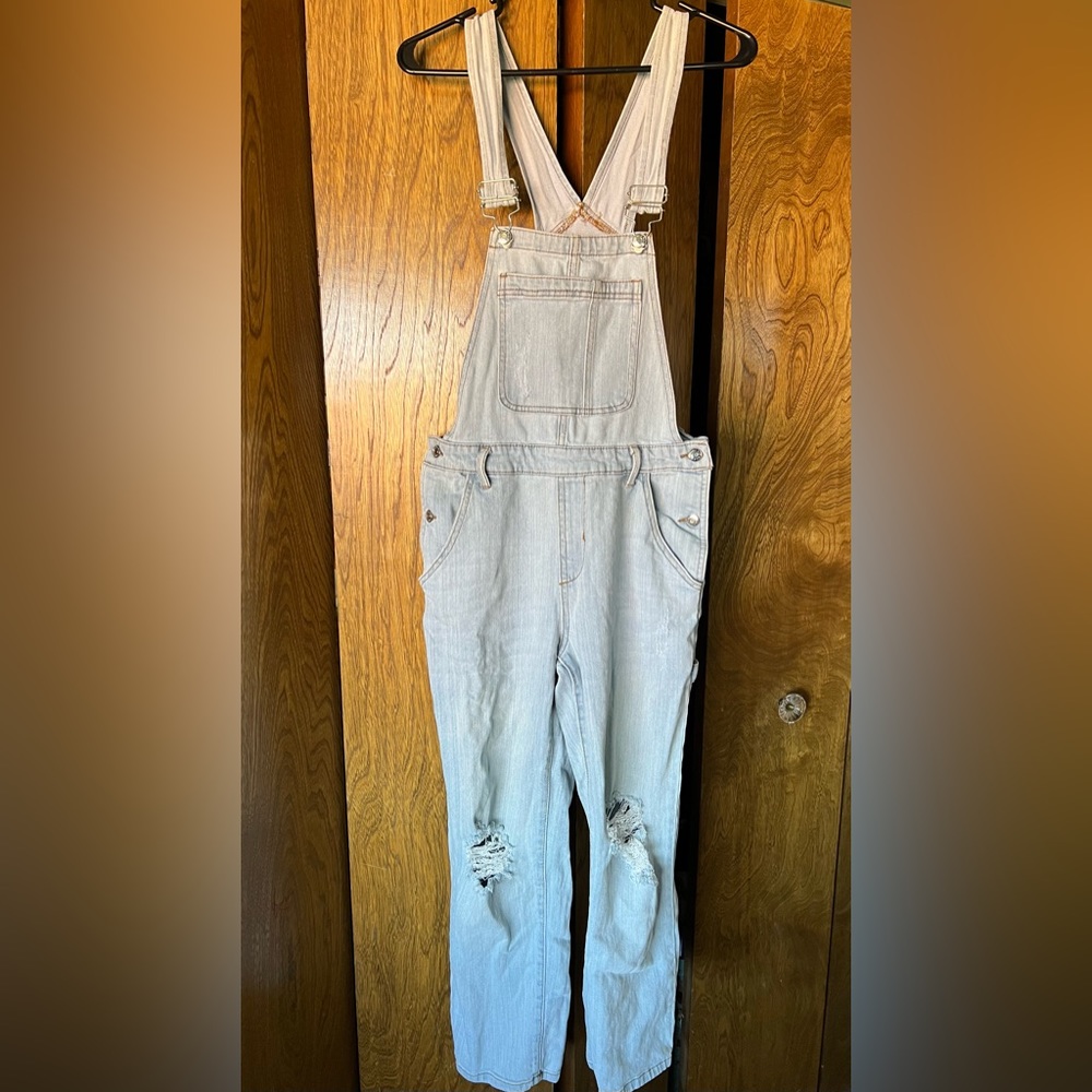 Wild Fable Light Wash Denim Overalls XS